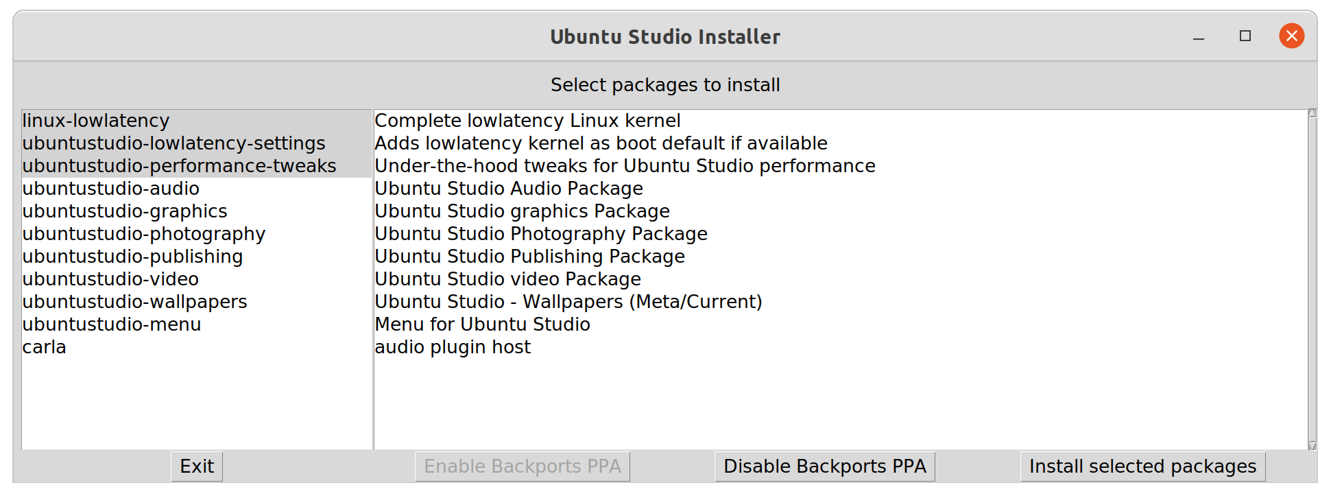 UbuntuStudioInstaller