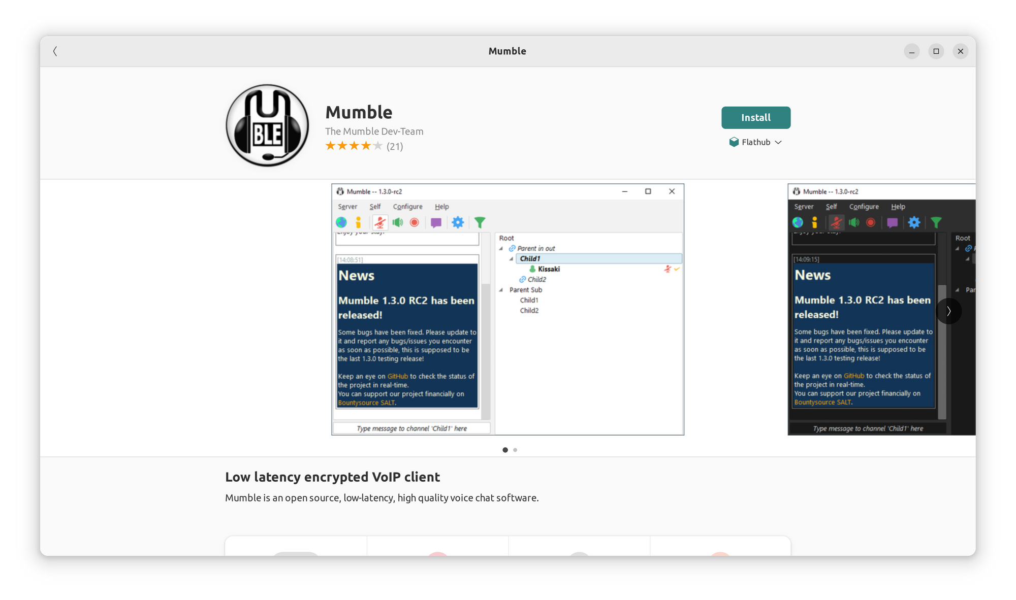 Use Mumble to record a podcast with guests