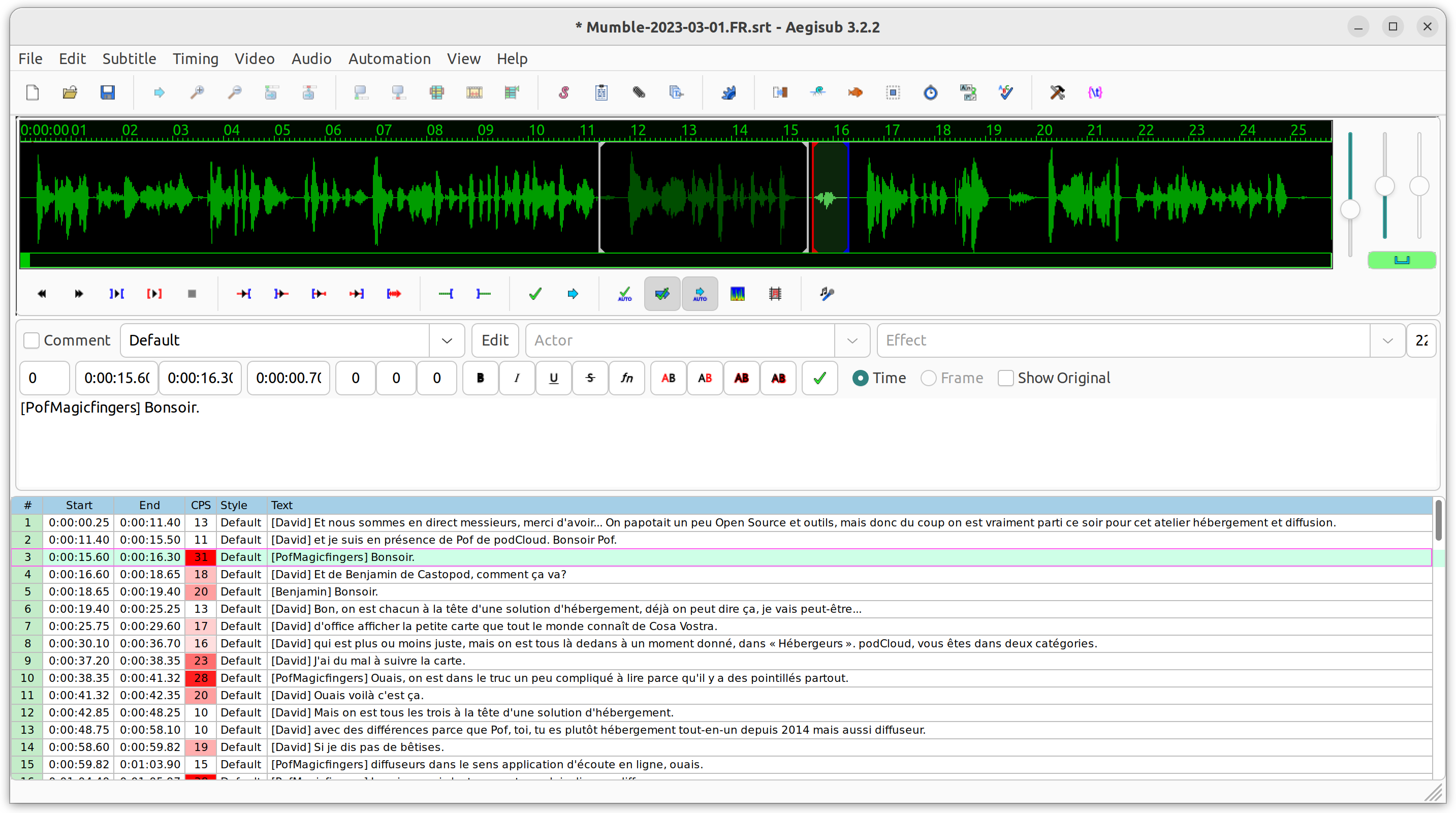 Transcribe your Podcast with accurate speaker diarisation, for free, with Whisper